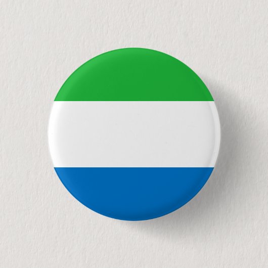 Sierra Leone Flag Ronde Button 3,2 Cm (Voorkant)