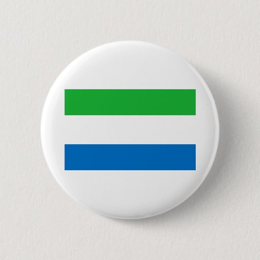 Sierra Leone Flag Ronde Button 5,7 Cm (Voorkant)