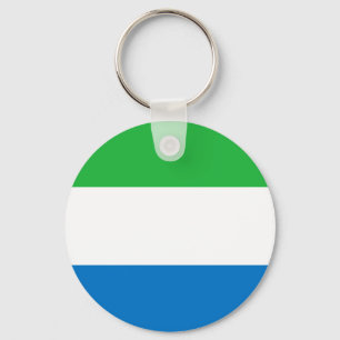 Sierra Leone Flag Sleutelhanger