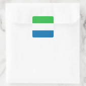 Sierra Leone Flag Sticker (Tas)