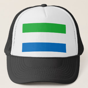 Sierra Leone Flag Trucker Pet