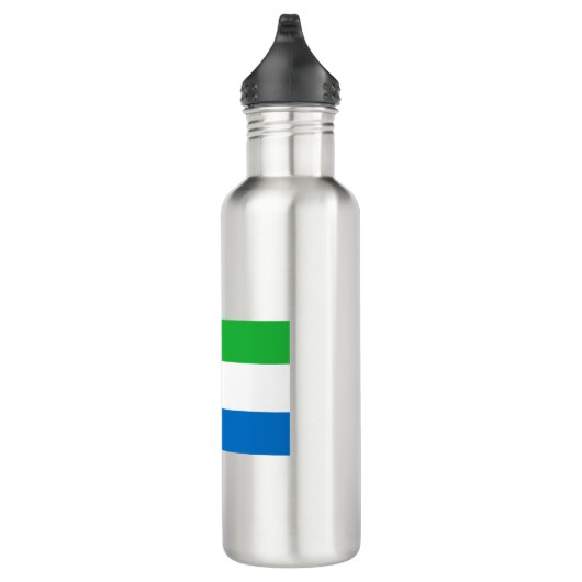 Sierra Leone Flag Waterfles (Rechts)