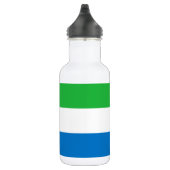 Sierra Leone Flag Waterfles (Rechts)