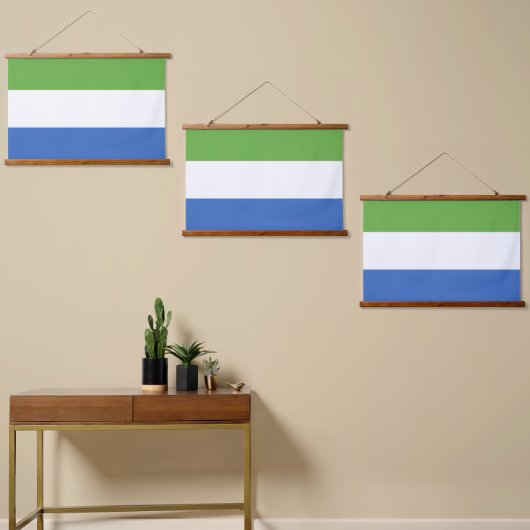 Sierra Leone Hangend Wandkleed (Asymmetrisch)