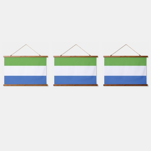 Sierra Leone Hangend Wandkleed (Driedubbel)