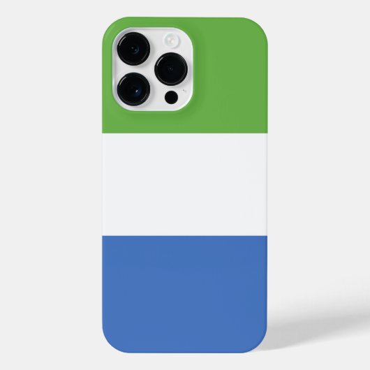 Sierra Leone iPhone Hoesje (Achterkant)