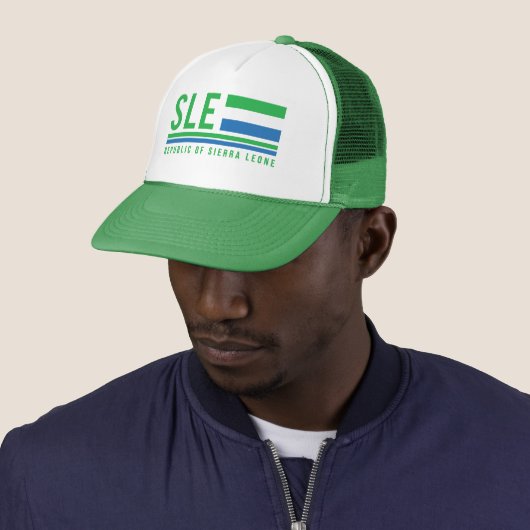 Sierra Leone ISO-code Trucker Pet (In situ)