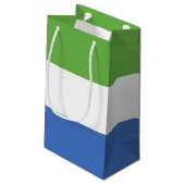 Sierra Leone Klein Cadeauzakje (Achterkant Gekanteld)