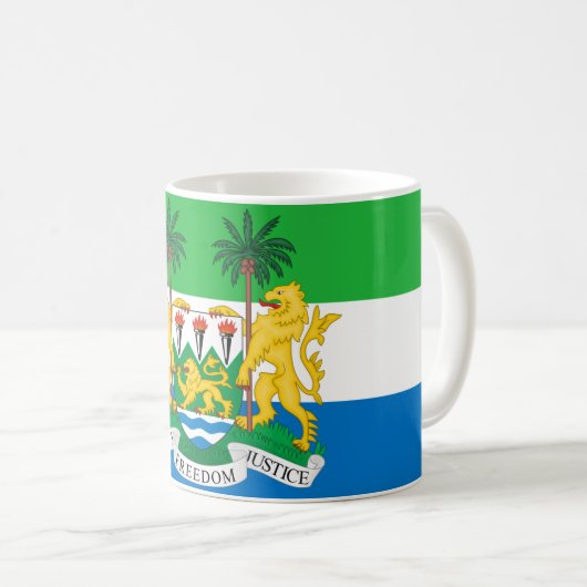 Sierra Leone Koffiemok (Voorkant rechts)