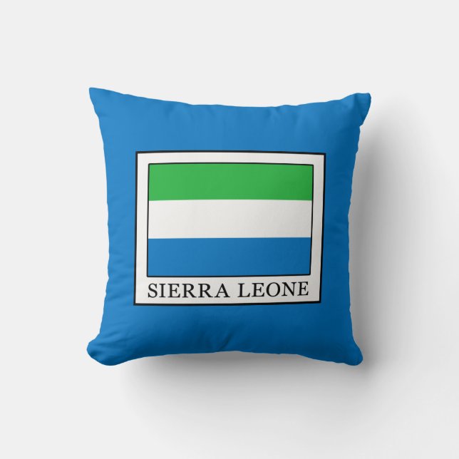 Sierra Leone Kussen (Voorkant)
