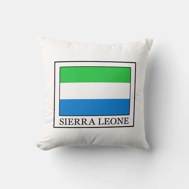 Sierra Leone Kussen (Voorkant)