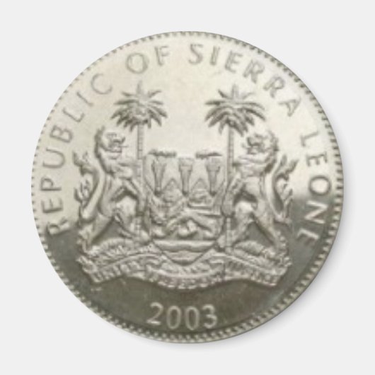 Sierra Leone Magneet (Voorkant)