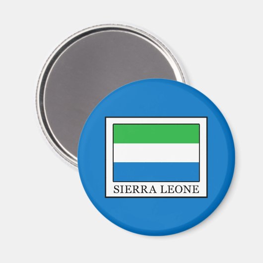 Sierra Leone Magneet (Voorkant / Achterkant)