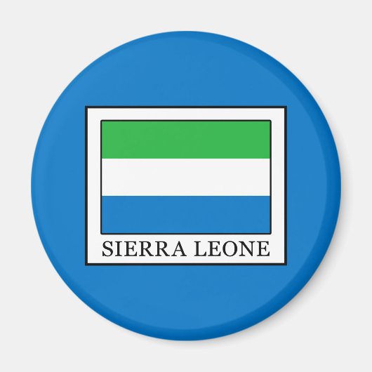 Sierra Leone Magneet (Voorkant)