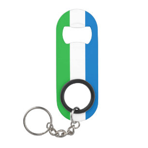 Sierra Leone Nationale Pride Patriottisch Mini Flessenopener
