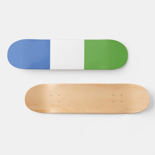 Sierra Leone Persoonlijk Skateboard (Horizontaal)