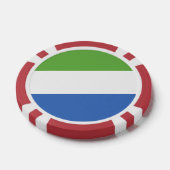 Sierra Leone Poker Chips (Enkel)