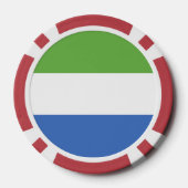 Sierra Leone Poker Chips (Achterkant)