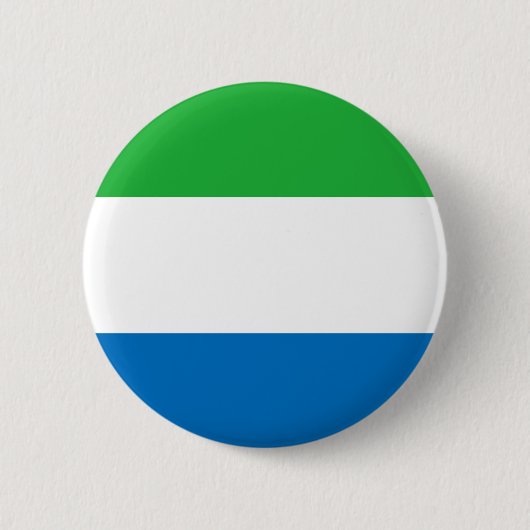 Sierra Leone Ronde Button 5,7 Cm (Voorkant)