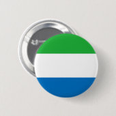 Sierra Leone Ronde Button 5,7 Cm (Voorkant /achterkant)