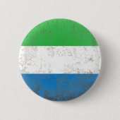 Sierra Leone Ronde Button 5,7 Cm (Voorkant)
