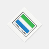 Sierra Leone Servetten (Hoek)