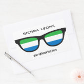 Sierra Leone Shades aangepaste stickers (Envelop)