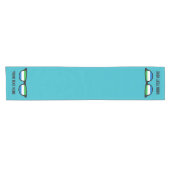 Sierra Leone Shades aangepaste tabelrunners Korte Tafelloper (Horizontaal)
