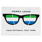 Sierra Leone Shades aangepaste tekst en cadeautas  (Achterkant)