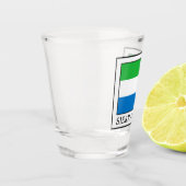 Sierra Leone Shot Glas (Links)