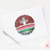 Sierra Leone Sierra-leonisch Schweizer Schweiz Ronde Sticker (Envelop)