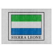 Sierra Leone Snijplank (Voorkant)