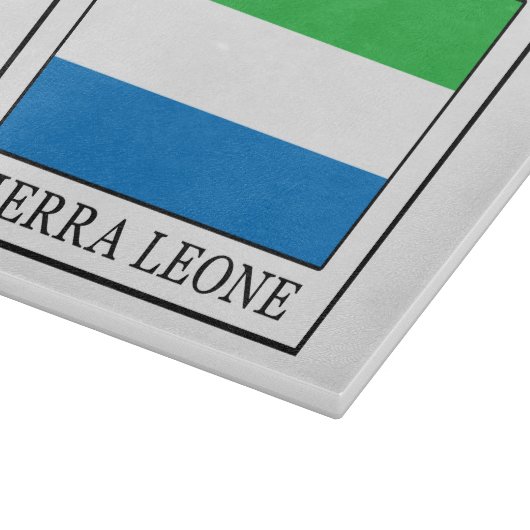 Sierra Leone Snijplank (Hoek)