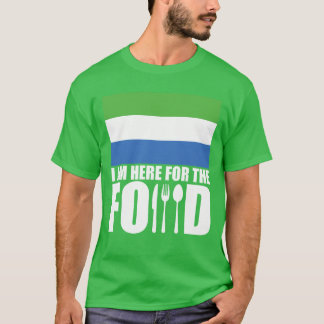 Sierra Leone souvenir eten reizen grappig T-shirt