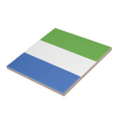 Sierra Leone Tegeltje (Zijkant)