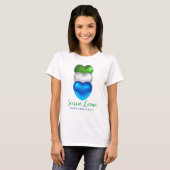 Sierra Leone Three Heart Flag T-shirt (Voorkant volledig)