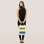 Sierra Leone Tote Bag (Voorkant (model))