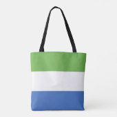 Sierra Leone Tote Bag (Achterkant)