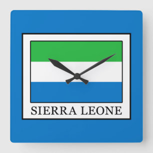 Sierra Leone Vierkante Klok
