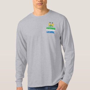 Sierra Leone vlag en wapenschild T-shirt