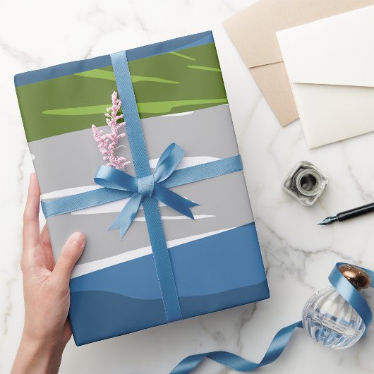 Sierra Leone Vlag-overlooppapier Cadeaupapier