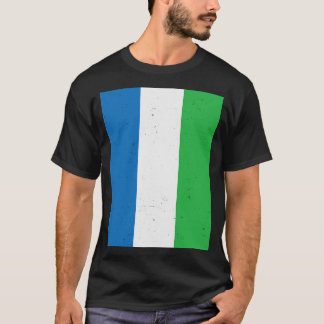 Sierra Leone Vlag Sierra Leone Travel T-shirt
