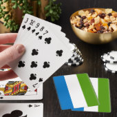 Sierra Leone-vlag Speelkaarten (Insitu)