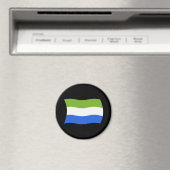 Sierra Leone Vlagmagneet Magneet (Insitu (Vaatwasser))