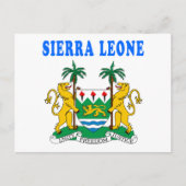 Sierra Leone - wapenschild Design Briefkaart (Voorkant)