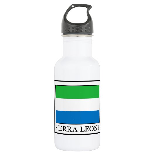 Sierra Leone Waterfles (Voorkant)