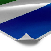 Sierra Leone - Waving Flag - Poster (Hoek)