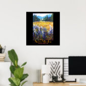 Sierra Meadow Poster (Thuiskantoor)