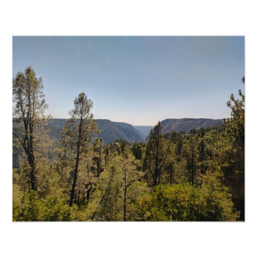 Sierra Mountain Valley Perfect Poster (Voorkant)