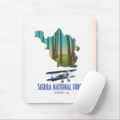 Sierra National Forest California, Verenigde State Muismat (Met muis)